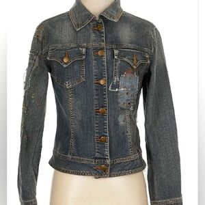 Simon Chang Gray Denim Jacket